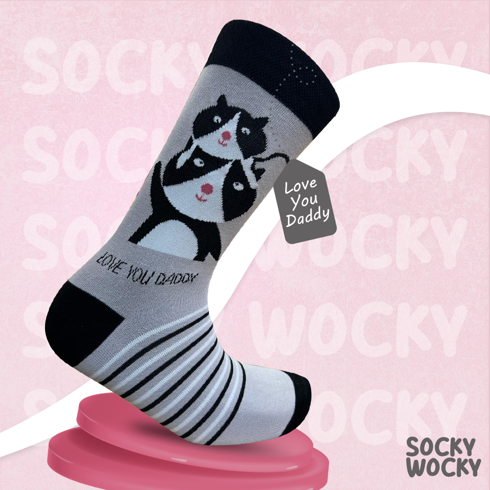 Love You Daddy Socks Father Love Gift Series